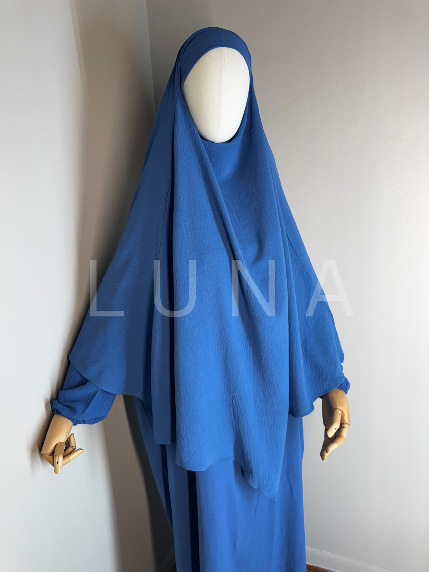 DRESS YASMIN 2 PC - BLUE