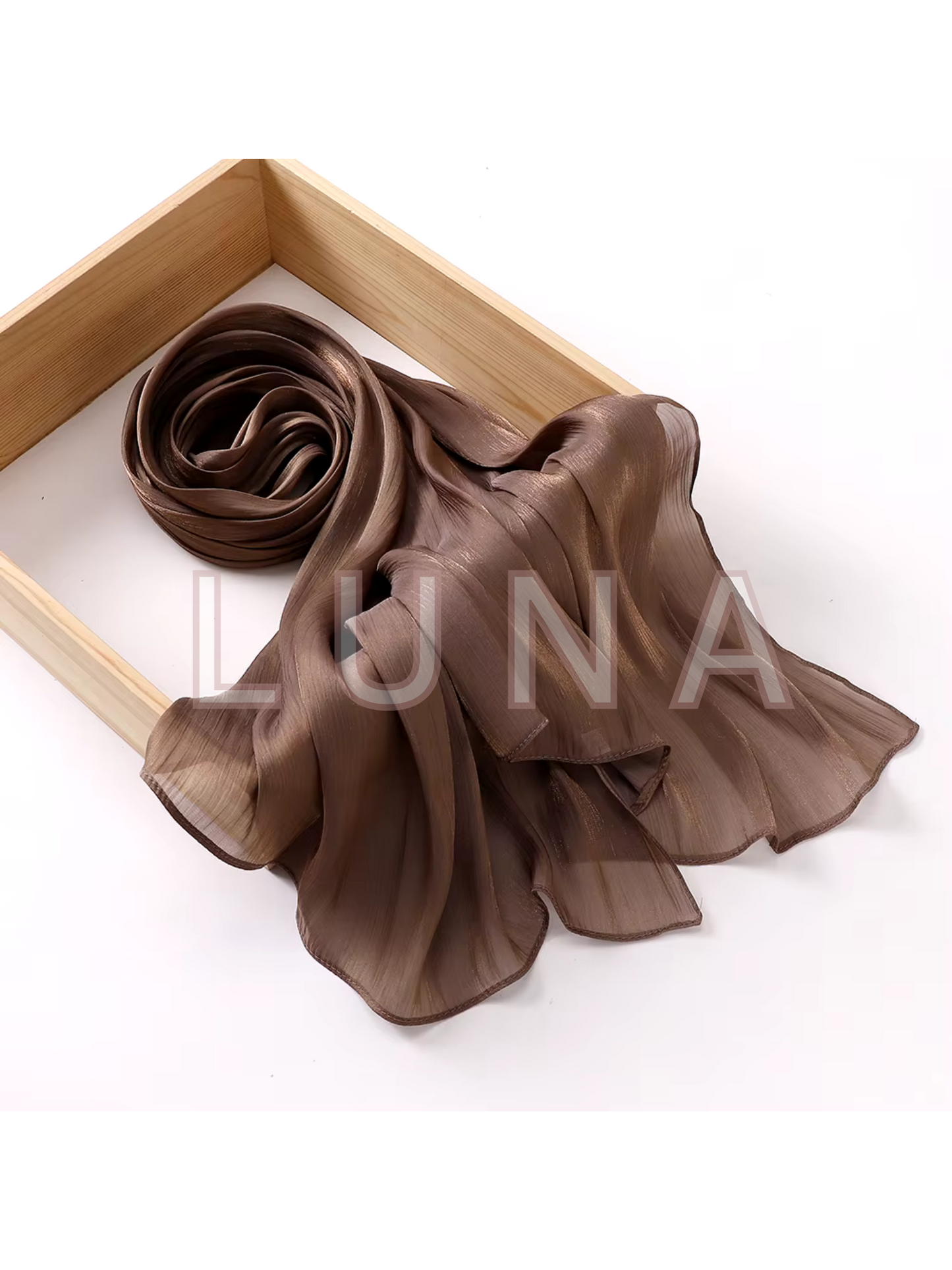 ORGANZA - SCARF - 11 COLORS