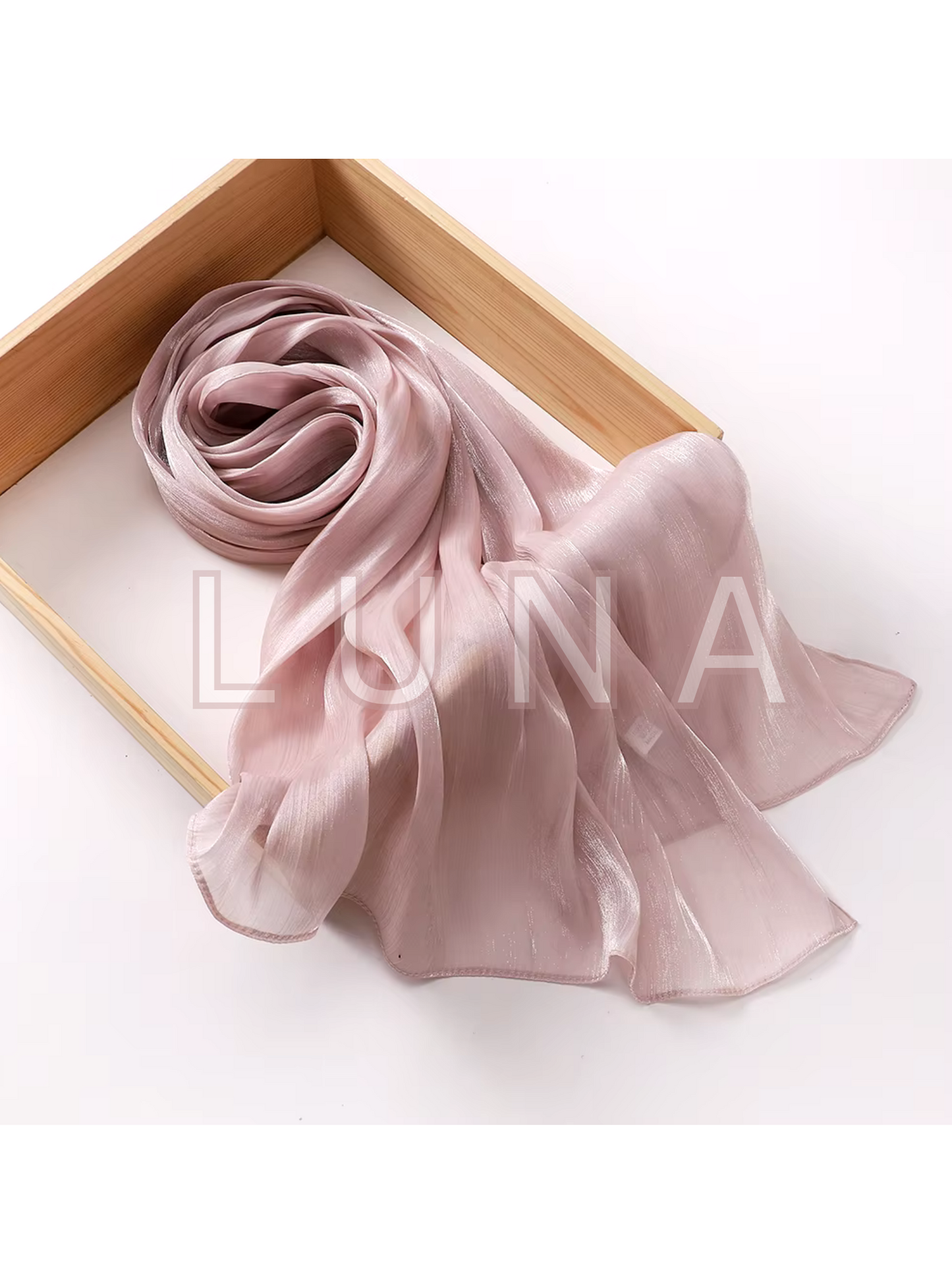 ORGANZA - SCARF - 11 COLORS