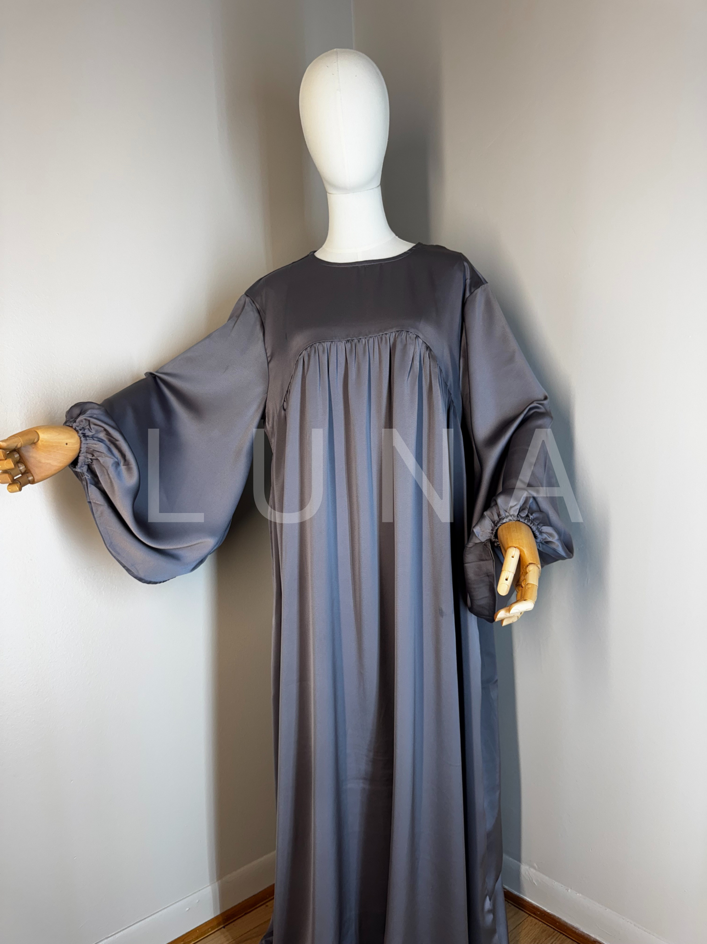 DRESS AMINA - DARK GRAY