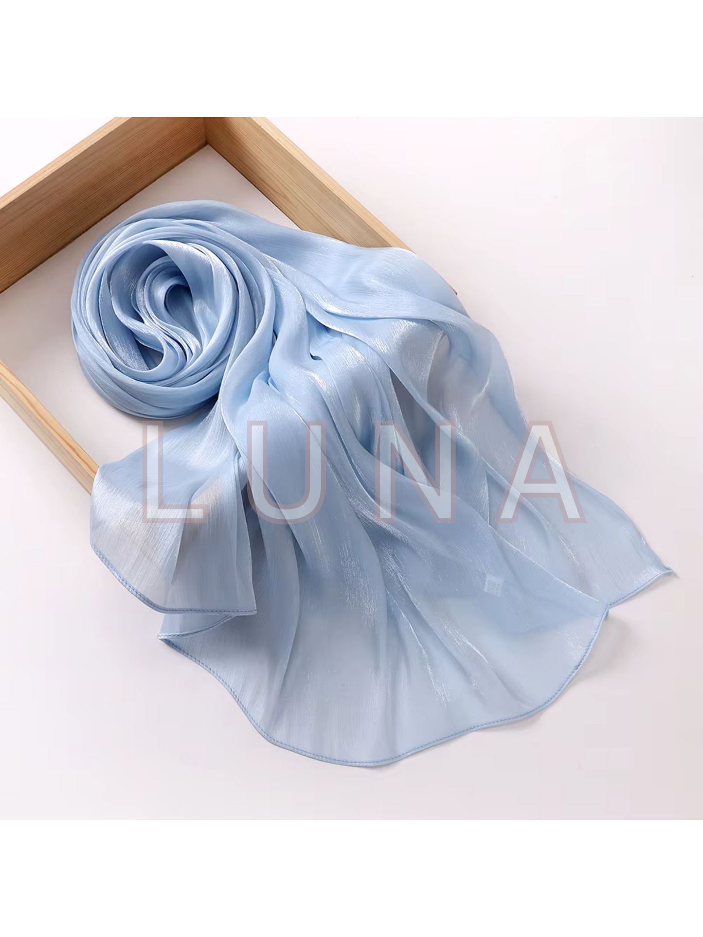 ORGANZA - SCARF - 11 COLORS