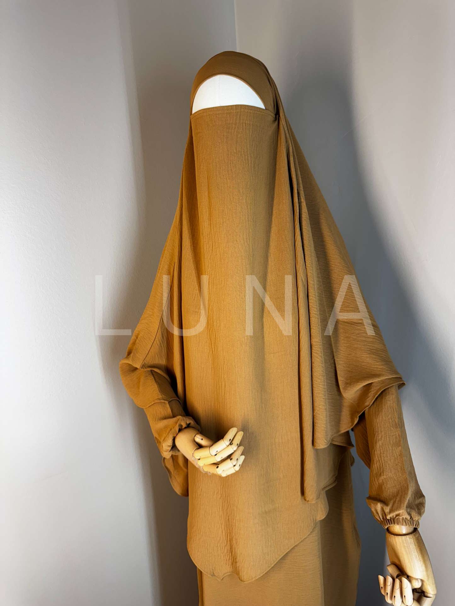 DRESS YASMIN 2 PC - BEIGE