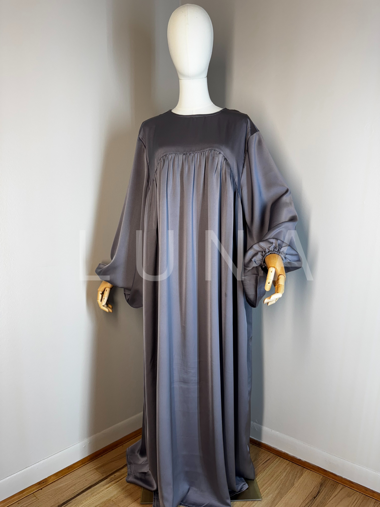 DRESS AMINA - DARK GRAY