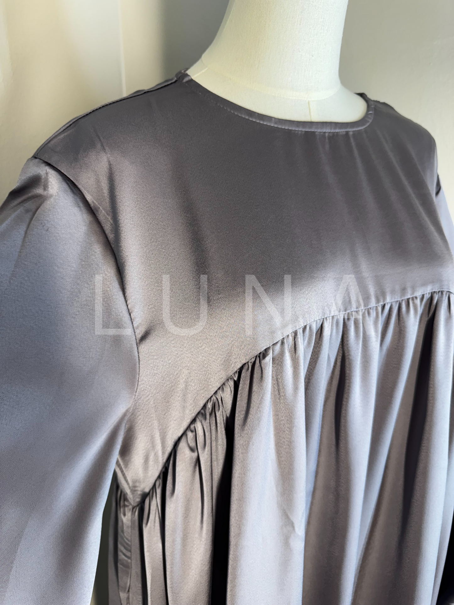 DRESS AMINA - DARK GRAY