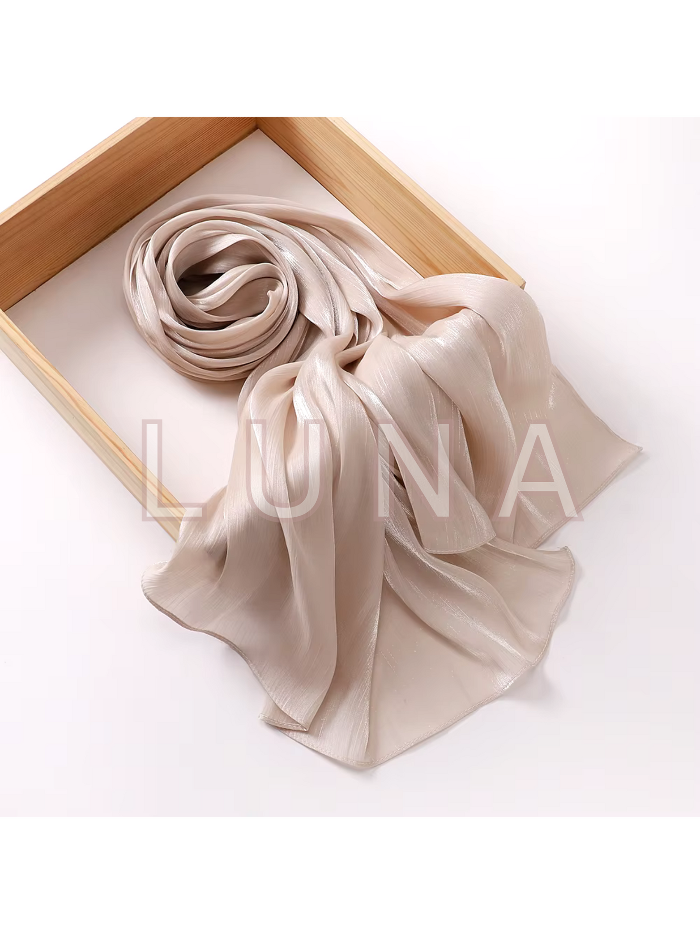 ORGANZA - SCARF - 11 COLORS