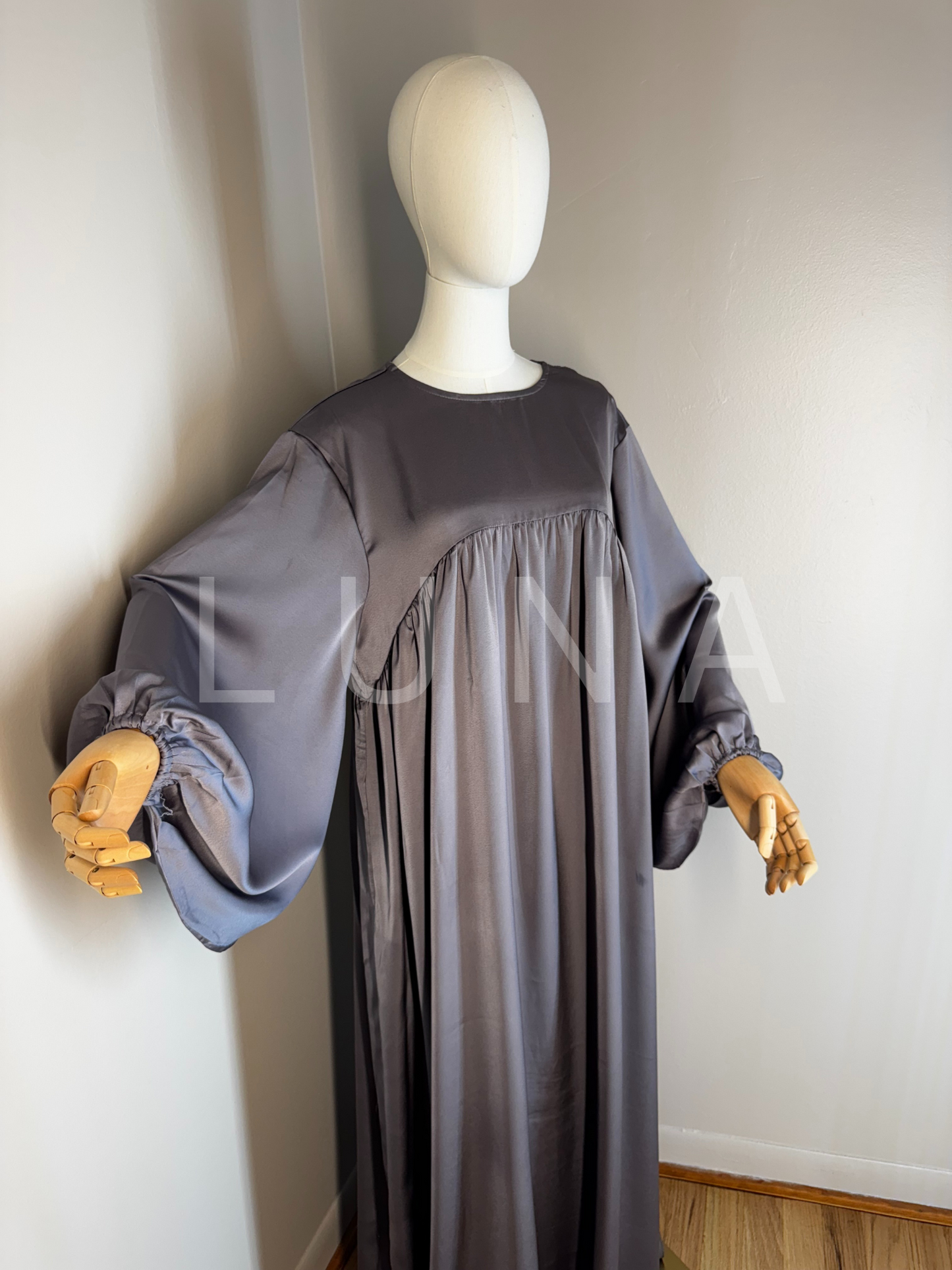 DRESS AMINA - DARK GRAY