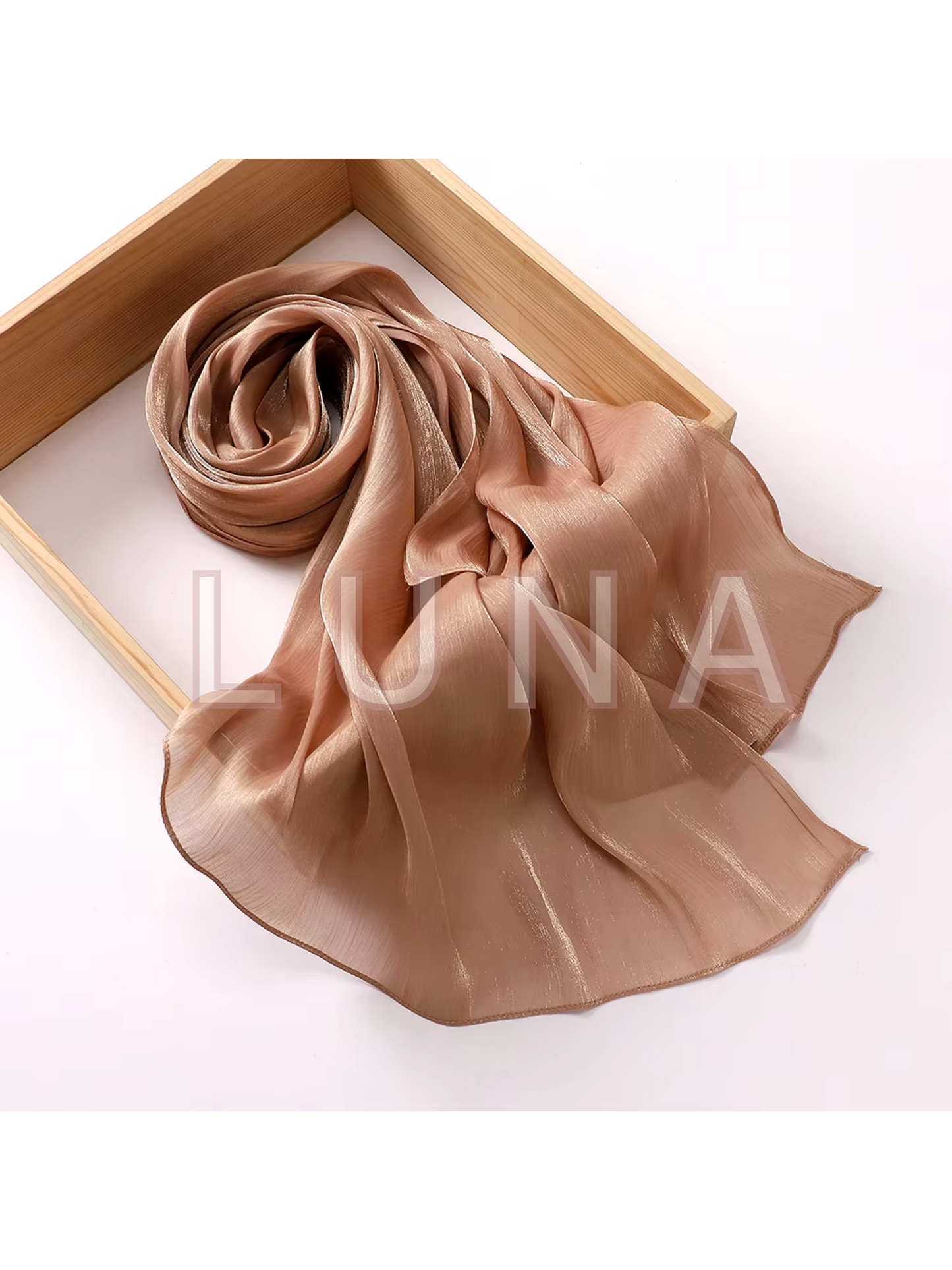 ORGANZA - SCARF - 11 COLORS