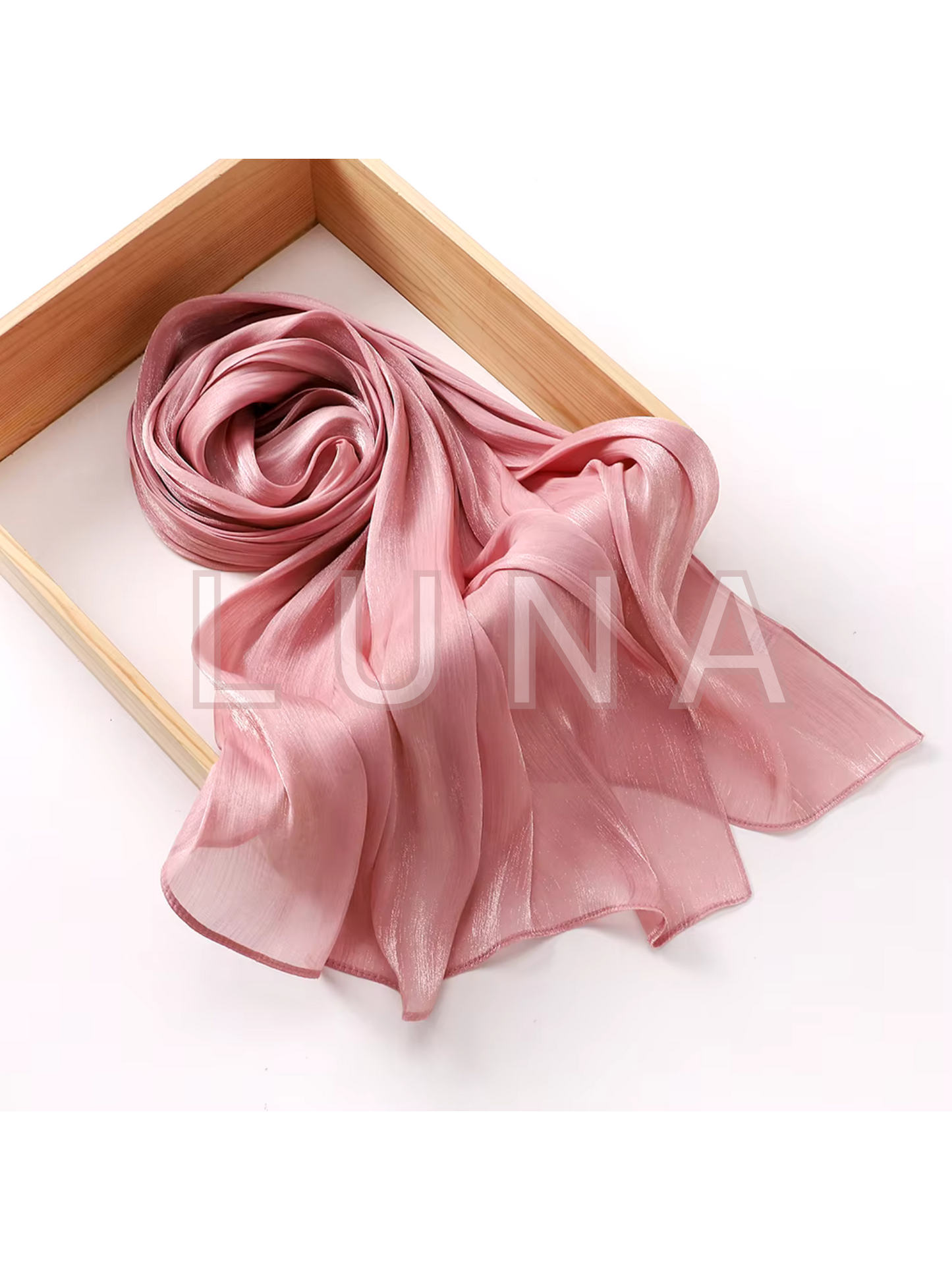 ORGANZA - SCARF - 11 COLORS